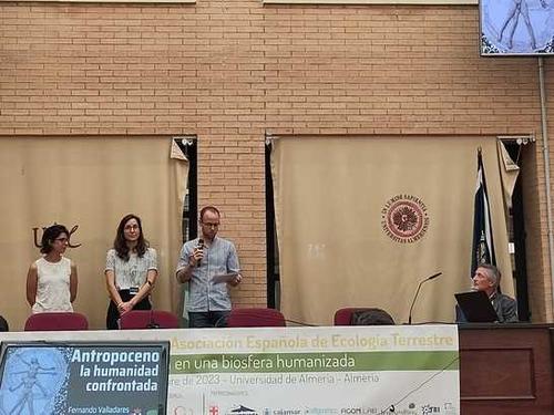 Prof. María Piquer-Rodríguez in the National Congress of Terrestrial Ecology in Spain