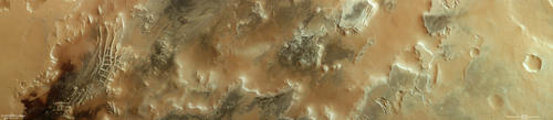 Angustus Labyrinthus - HRSC color image