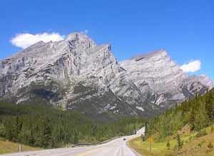 Mt. Kidd, Canadian Rocky Mountains Thrust Belt, North American plat