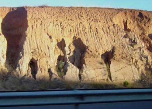 Examples of intense gully erosion. Concepcion