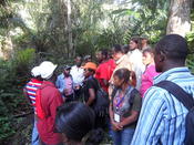 Joint field trip of locals, practioners and researchers