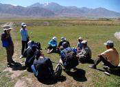 Master students at field work 2014
