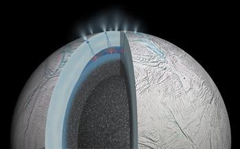 Enceladus (NASA/JPL-Caltech)