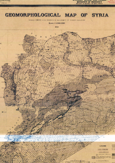 Geomorphological Map of Syria