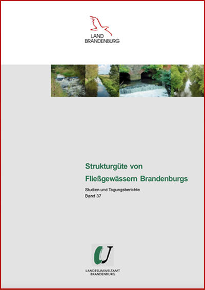 Strukturgüte von Fließgewässern Brandenburgs