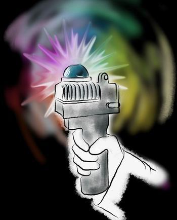 Image of a mobile laser scanner