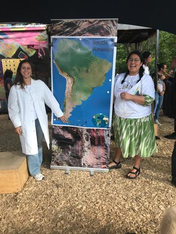 Ahuvit Trumper and Monica Barcenas