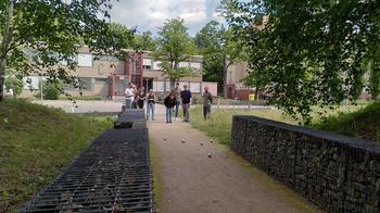Pétanque in the Institute Garden