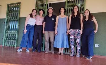 Cecilia Gelabert (UNAM, Misiones- Argentina), Ana Leuterio (UNILA), Jantil Rodriguez (COAAFOZ), Sílvia Zimmerman (UNILA), María Piquer-Rodriguez (FU), Ahuvit Trumper (FU)