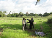 Collection of alluvial sediments