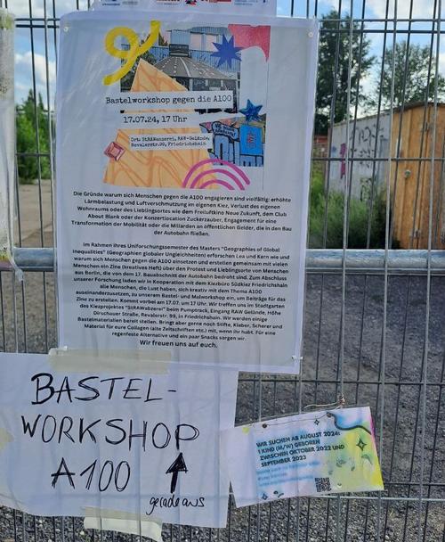 A workshop was part of the A100 project. Source: Lea Dehning & Kern Mangan-Walker 2024.