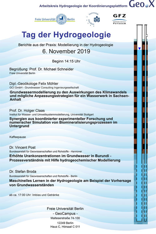 Tag der Hydrogeologie 2019