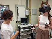 The students travelled through the solar system in virtual reality!