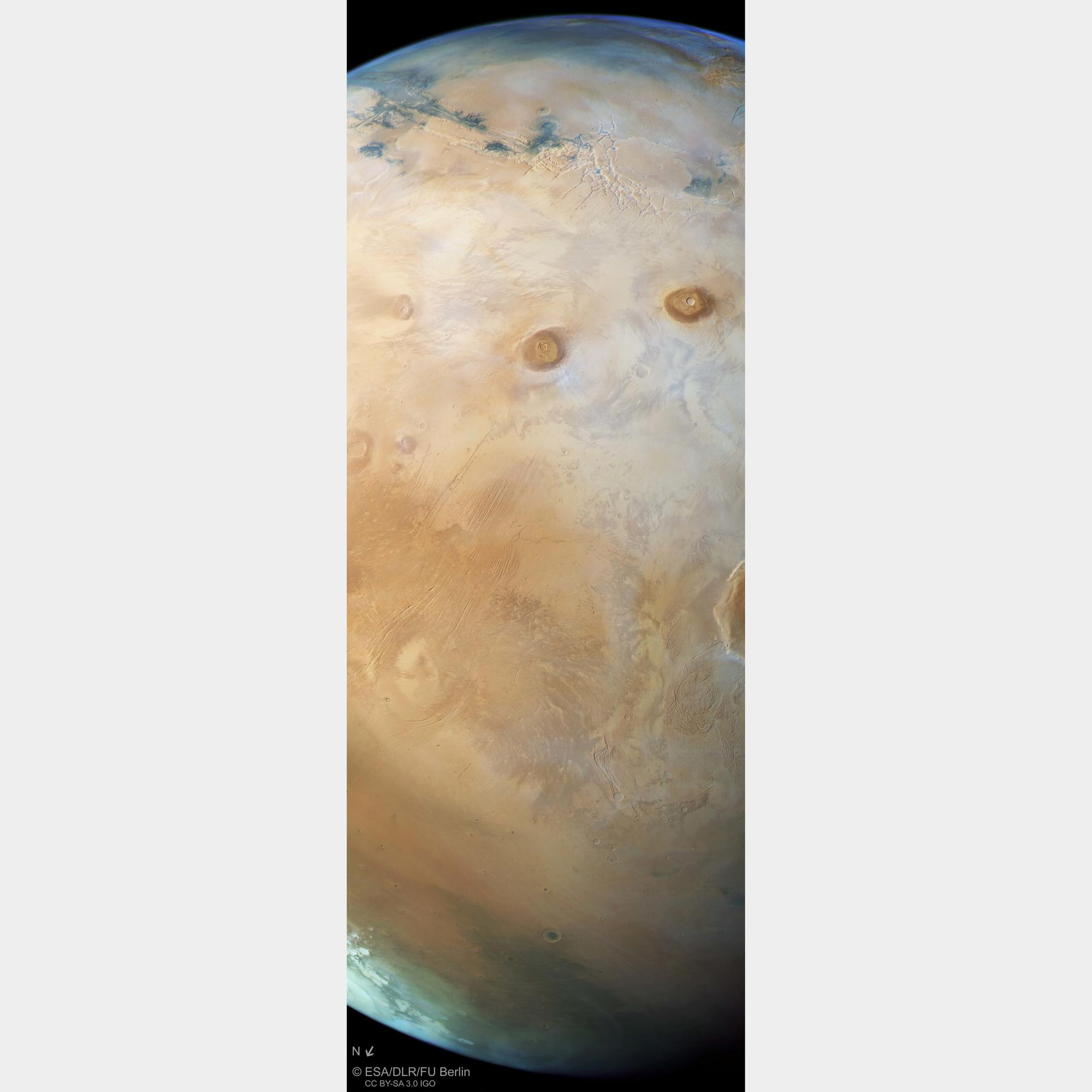 HRSC Color View of Mars