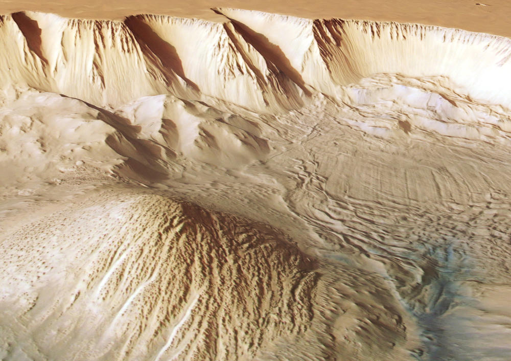 Ius and Tithonium Chasma