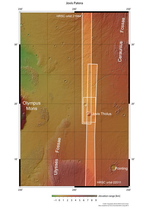 Jovis Tholus context map