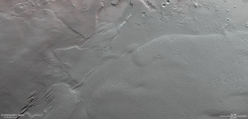 Medusae Fossae anaglyph