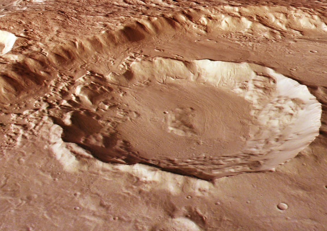 Southeast of Pickering Crater