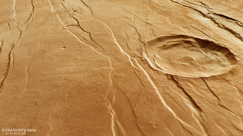 Tantalus Fossae 3D