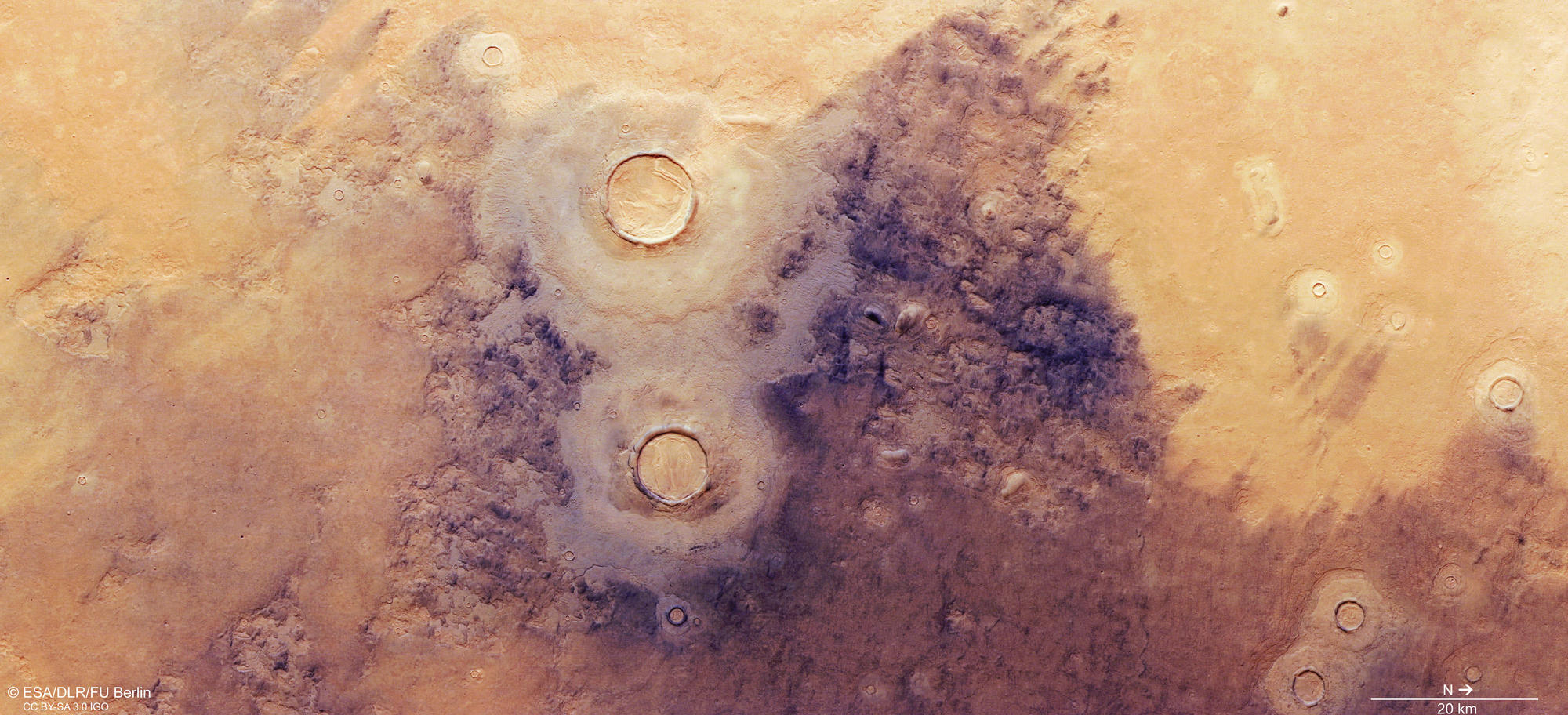 Utopia Planitia color image
