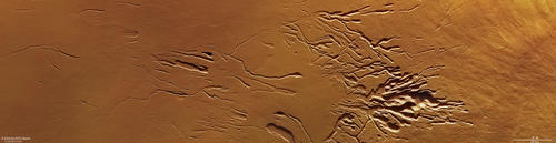 Ascraeus Mons - HRSC color image
