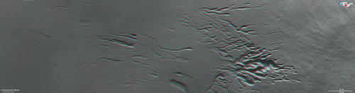 Ascraeus Mons - HRSC anaglyph