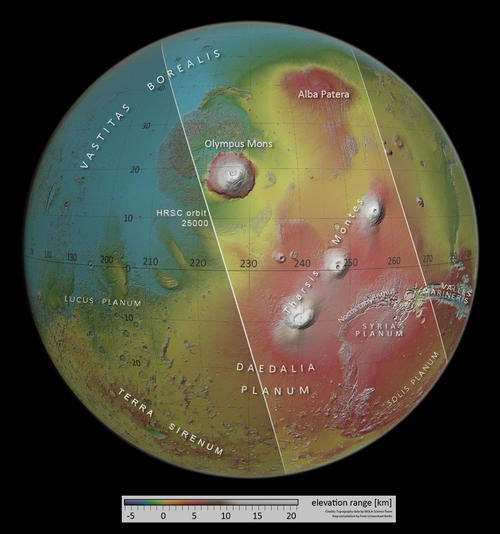 Orbit 25000 - Color-coded Context Map