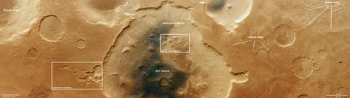 Deuteronilus Cavus - HRSC annotated
