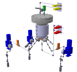 Ocean Evolution Facility to Simulate Transport and Filtering Process in Enceladus Ocean from High Temperature and Pressure to Triple Point Conditions