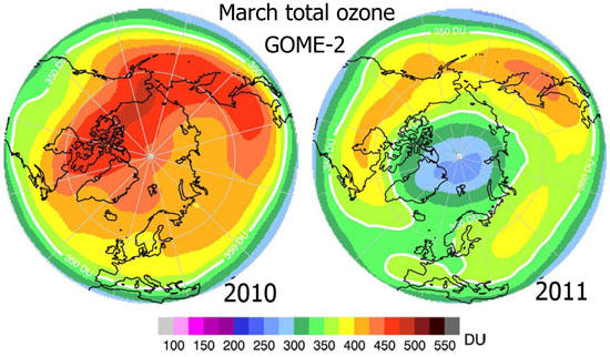 Ozone column