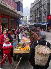 Marketplace in Shanghai