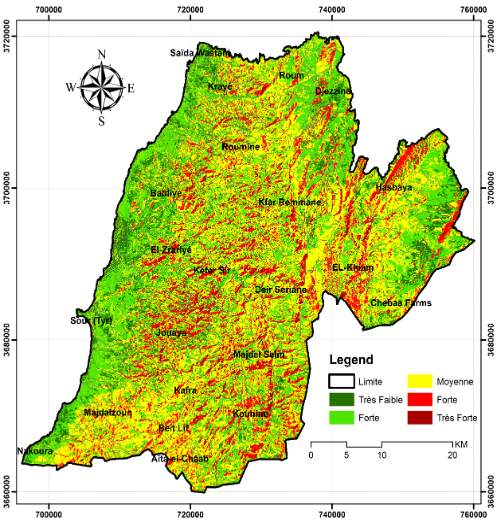 Map of (TSFI)