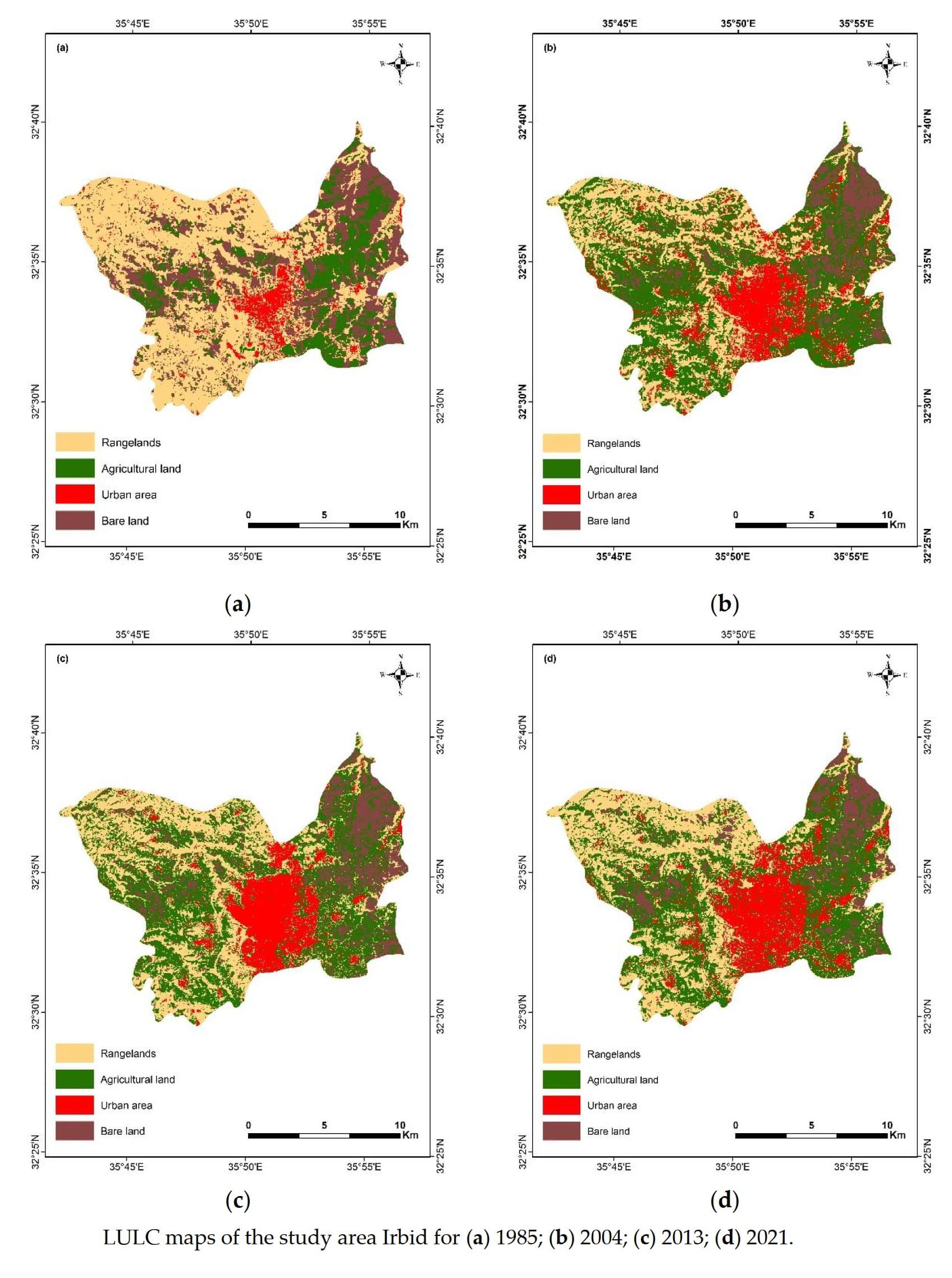 LULC Maps