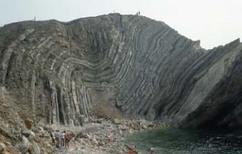 Folded turbidites, Ouachita Mountains, Arkansas, USA