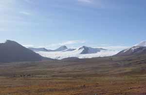 Tibetian Plateau, part of the Himalayas. An example of collision between  Indian and Eurasian continental plates