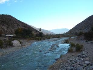 Erosive activity at different stream gradient