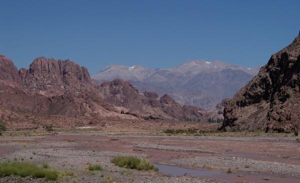 Uspalalta valley, Argentina, east of the Andes and dominated by dry conditions
