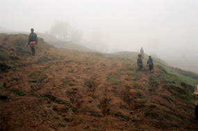 Gina River catchment during the rainy season