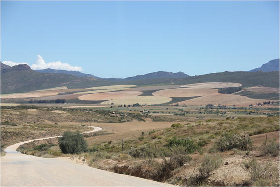 Typical landscape of Krom Antonies catchment