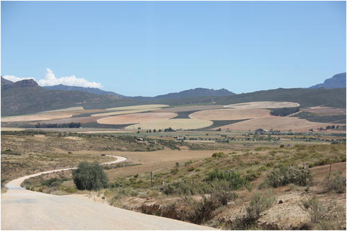 Typical landscape of Krom Antonies catchment