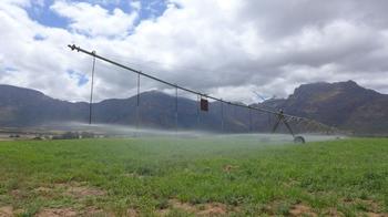 A center pivot for irrigatoin in the Krom Antonies catchment