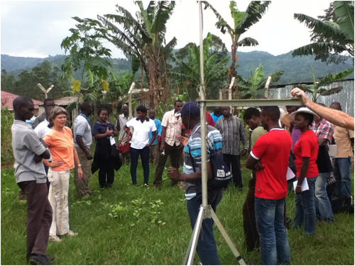 Discussion about monitoring stations at a abondend climate station