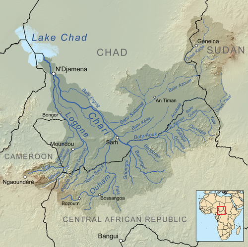 The Chari River: Border river and transboundary catchment