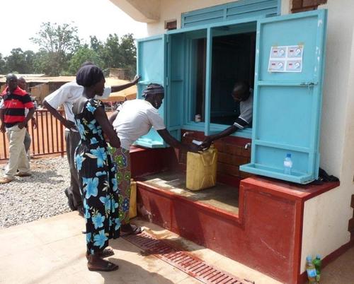 Water kiosk in South Sudan