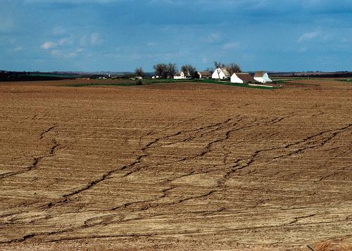 Sheet and rill erosion in Iowa, USA.
