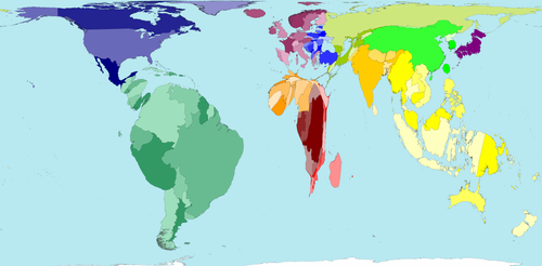 Available freshwater resource per country