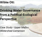 Master thesis about water governance in a Cameroonian subcatchment