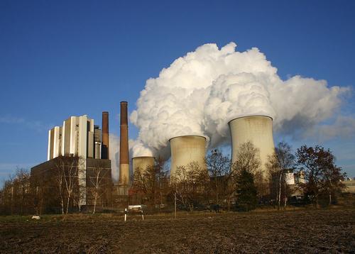 Cooling tower at power station Weisweiler (Germany)