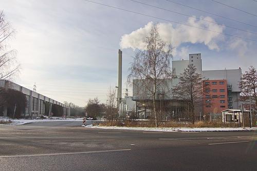 Incineration plant in Lahe (Germany)