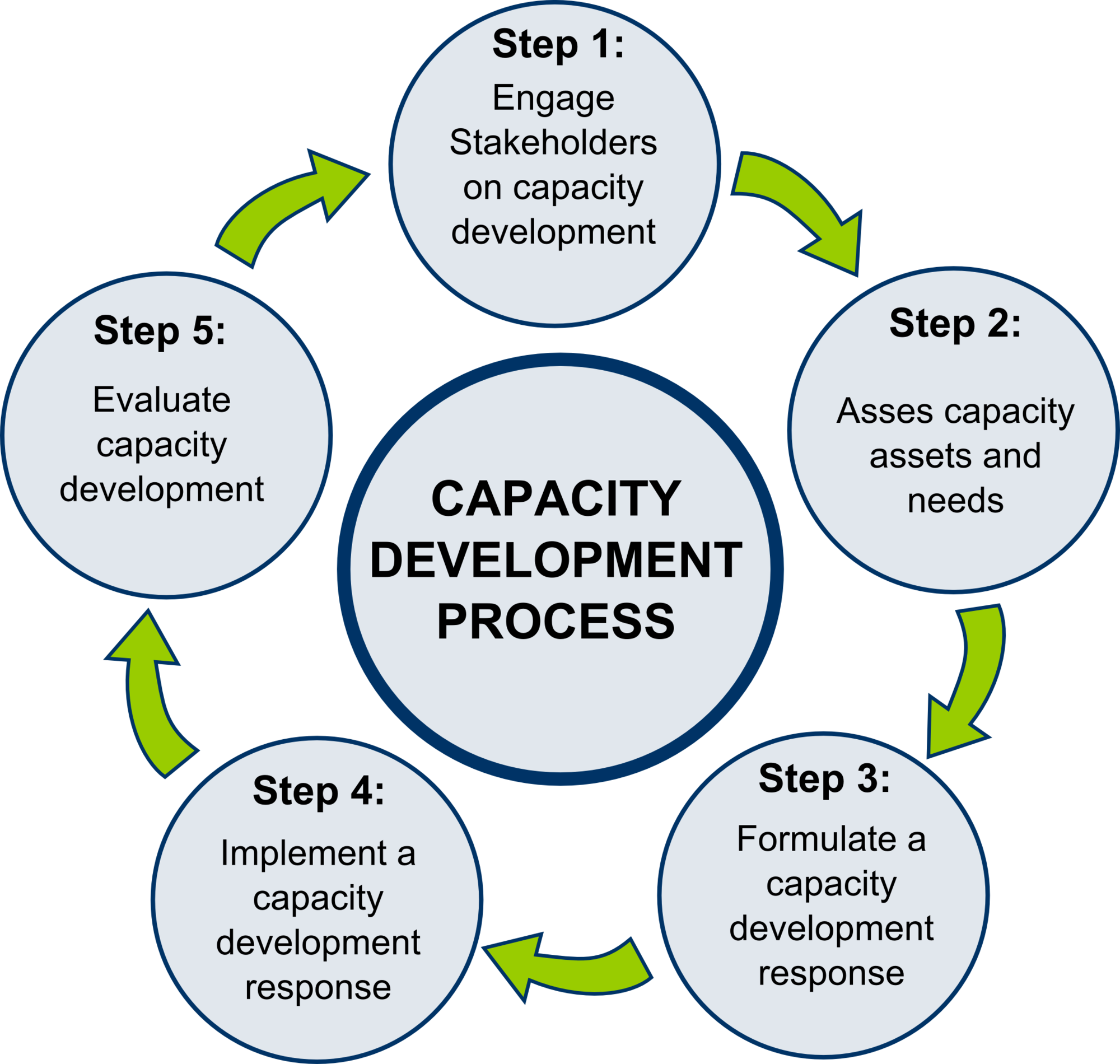 The UNAP capacity development process